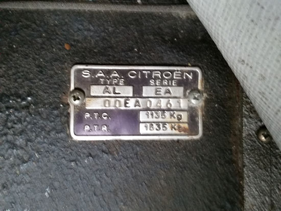 No.461, gevonden in Frankrijk